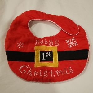 Baby's 1st Christmas Bib